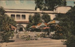 The Biltmore Patio, Montecito Postcard