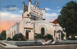 First Hebrew Christian Synagogue, Los Angeles, CA Postcard