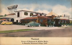 Truman's Inn and Dining Room, Westwood Village, California Postcard