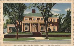 Wall-Diffenderfer Mortuary, Topeka, Kansas Postcard