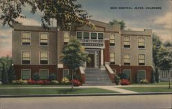 Reid Hospital, Altus, Oklahoma Postcard