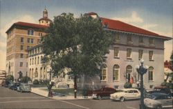 Post Office and Federal Building, Albuquerque, NM Postcard