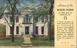 Home of The Blood-Horse Magazine, Lexington, KY Postcard