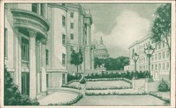 George Washington Inn, Washington, D.C. Postcard