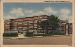 Hammond High School, Hammond, IN Postcard