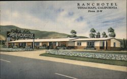 Ranchotel, Tehachapi, CA Postcard