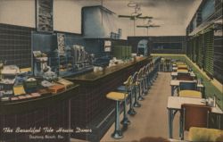 The Beautiful Tile House Diner, Daytona Beach, FL Postcard