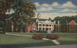 Mary Lyon Hall, Plymouth Teachers College, Plymouth, NH Postcard