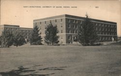 Men's Dormitories, University of Maine, Orono Postcard