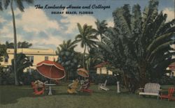 The Kentucky House and Cottages, Delray Beach, FL Postcard