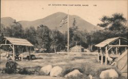 Mt. Katahdin from Camp Baxter, Maine Postcard