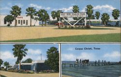 Gulf View Trailer Park, Corpus Christi, TX Postcard