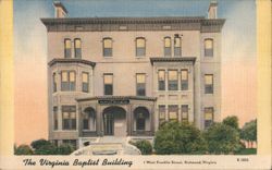 Virginia Baptist Building, Richmond, VA Postcard