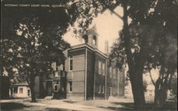 Accomac County Court House, Accomac, VA Postcard