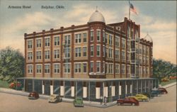 Artesian Hotel, Sulphur, Oklahoma Postcard