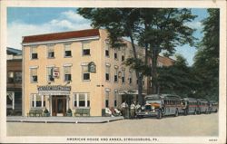 American House and Annex, Stroudsburg, PA Postcard