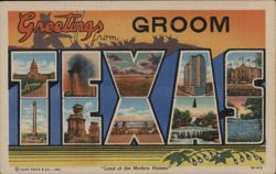 Greetings from Texas: Land of the Modern Pioneer Postcard