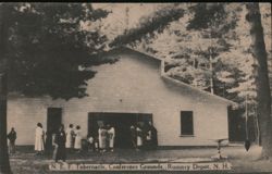 N. E. F. Tabernacle, Rumney Depot, NH Postcard