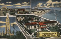 Princess Issena Hotel, Daytona Beach, FL Postcard