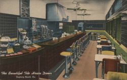 The Beautiful Tile House Diner, Daytona Beach, FL Postcard