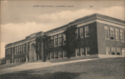 Junior High School, Ellsworth, ME Postcard