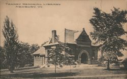 Tenney Memorial Library, Newbury, VT Postcard