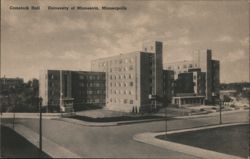 Comstock Hall, University of Minnesota, Minneapolis Postcard