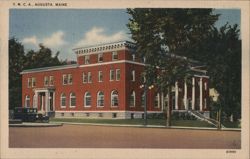 YMCA Augusta, Maine Postcard