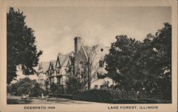 Deerpath Inn, Lake Forest, Illinois Postcard