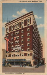 Farragut Hotel, Knoxville, Tennessee Postcard