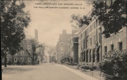 Amen, Wentworth and Webster Halls, Phillips Exeter Academy Postcard