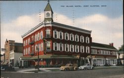 The Island Hotel, Port Clinton, OH Postcard