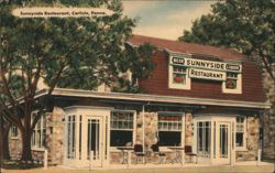 Sunnyside Restaurant, Carlisle, PA Postcard