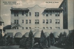 Hotel Wentworth, North Asbury Park, NJ Postcard