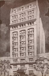 Hotel Wentworth, 59 West 46th Street, New York, NY Postcard