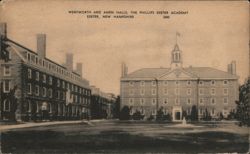 Wentworth and Amen Halls, Phillips Exeter Academy Postcard