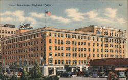 Hotel Scharbauer, Midland, TX Postcard