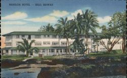 Naniloa Hotel, Hilo, Hawaii Postcard