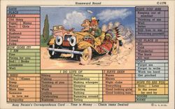 Homeward Bound - Busy Person's Correspondence Card Postcard