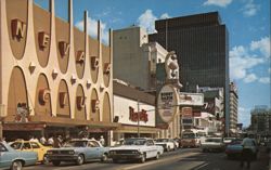 Virginia Street, Reno, Nevada Postcard