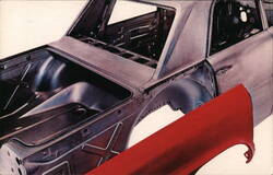 1964 Studebaker Body Construction Postcard