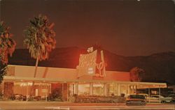 Mr. Lloyd's Restaurant and Coffee Shop, Santa Barbara, CA - Night View Postcard