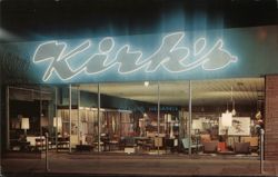 Kirk's, 525 W. 7th St., San Pedro, CA Postcard