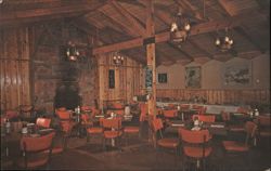 Whispering Pine Coffee Shop Dining Room, Ruidoso, NM Postcard