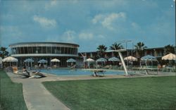 The Seahorse Hotel, Galveston, TX Postcard