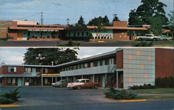 Thunderbird Motel and Country Kitchen, Corvallis, OR Postcard