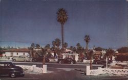 Lone Palm Hotel, Palm Springs, California Postcard