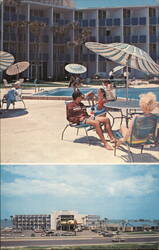 Quality Courts Motel, Ormond Beach, FL Postcard