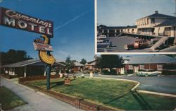 Cummings Motel, Portland, Oregon Postcard