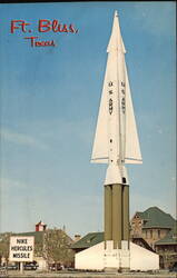 Nike Missile, Fort Bliss Postcard